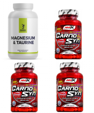 3 x Carnosyn 1 x Magnesium